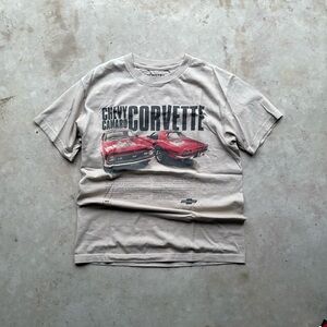 Grey Chevrolet Camaro Corvette shirt